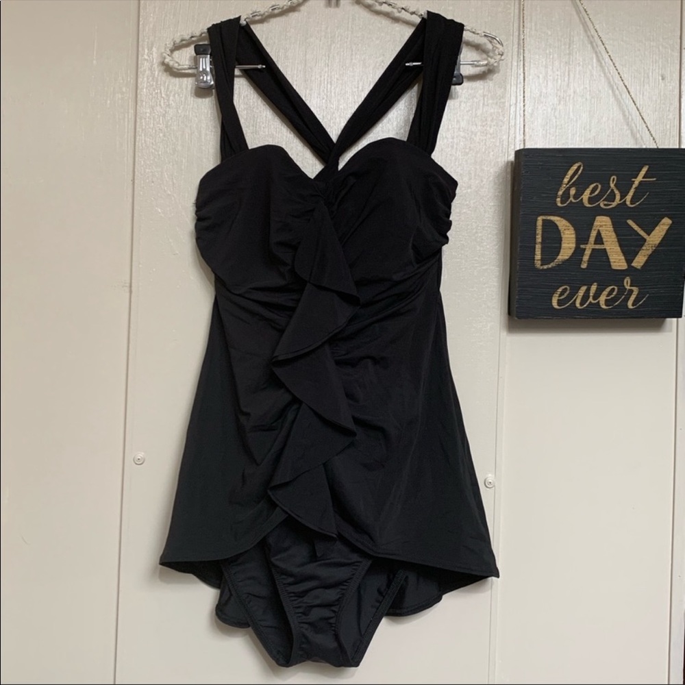 Lands End Swimsuit Size 10 one piece - Picture 4 of 7